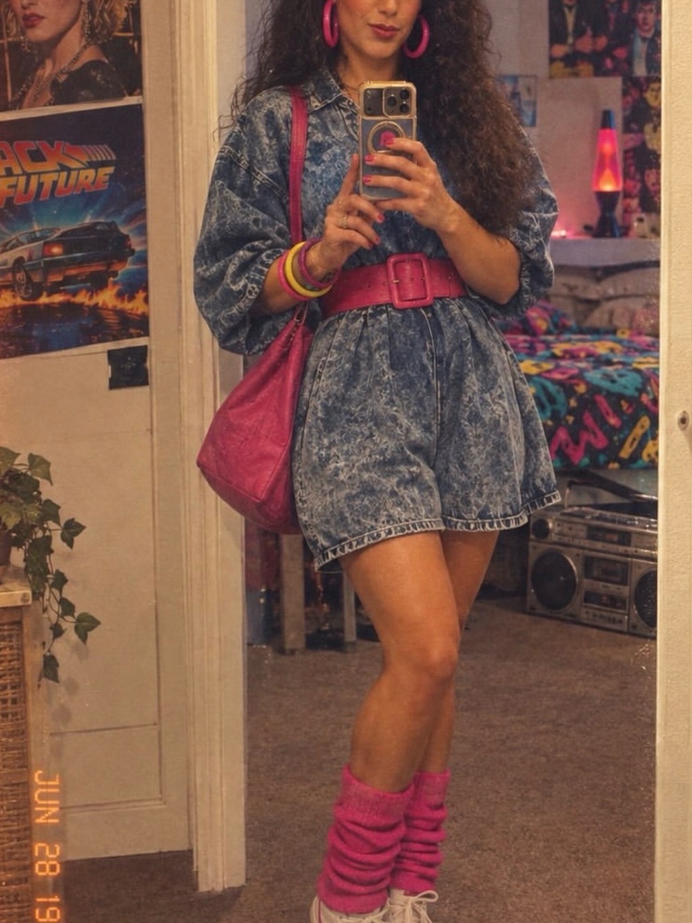 Denim jumpsuit